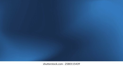 Abstract dark blue gradient background featuring a subtle noise texture. Ideal as a sophisticated mesh modern simple