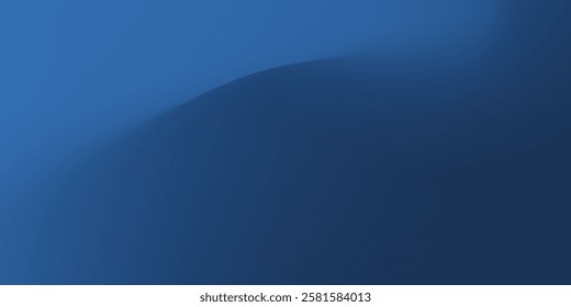 ABstract dark blue gradient background featuring a subtle noise texture. Ideal as a sophisticated vector modern simple