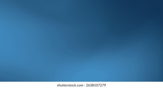 Abstract dark blue gradient background texture, colorful scene underwater light shadow pattern or concrete cement wall sparkling through window. vector illustration