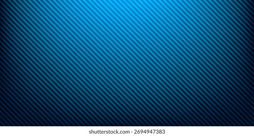Abstract dark blue gradient diagonal stripes background, horizontal cover for branding, advertising props, posters, business cards, brochures.