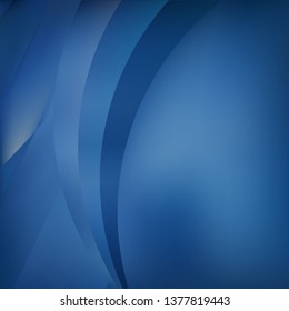 Abstract Dark Blue Graphic Background