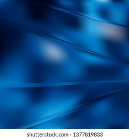 Abstract Dark Blue Graphic Background