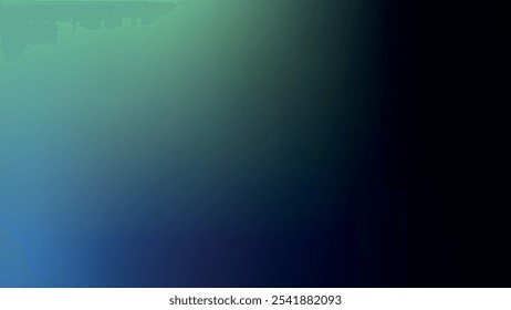 Abstract dark blue green gradient desktop wallpaper vector. Minimal dark blue green gradient Digital technology background. Abstract dark blue green gradient minimal desktop wallpaper background