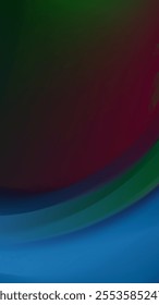 Abstract Dark Blue Green Gradient Swirl Background Design