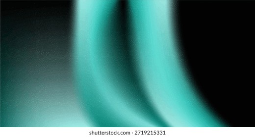 Abstract dark blue green white background teal black color grainy texture gradient web header banner design, copy space

