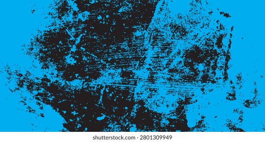 Abstract dark blue grunge wall concrete texture, Seamless Blue grunge texture vintage background. 