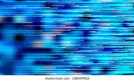 Abstract Dark Blue Horizontal Lines Background