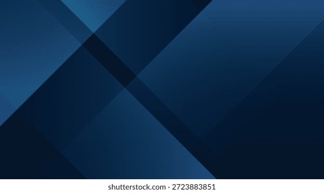 Abstract dark blue and light blue geometric overlapping background with a modern gradient design and dynamic lines, perfect for business presentations, technology websites