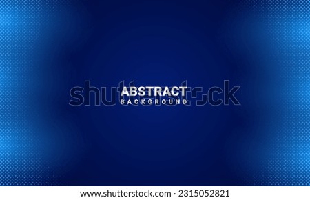 Abstract dark blue and light blue wavy line dotted texture or halftone ,Dark blue background with copy space. Modern futuristic simple dots pattern. Vector illustration