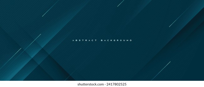Resumen vector de diseño de fondo diagonal de línea azul oscuro