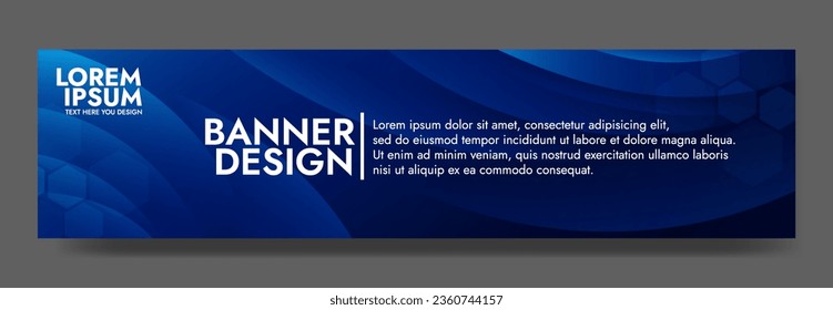 Abstract  dark blue  Liquid Banner Template. Modern  background design. gradient color. Dynamic Waves. Fluid shapes composition.  Fit for banners