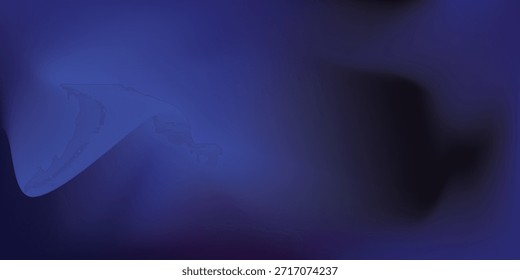 Abstractas neón líquido azul oscuro desdibujado fondo gradiente colorido suave. Malla degradada. Plantilla moderna para conceptos de diseño, Fondos de pantalla, presentaciones, carteles, impresiones y Web. Ilustración vectorial.