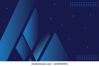 Abstract dark blue metallic direction luxury design modern  background.