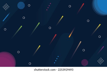 Abstract dark blue metallic direction luxury design modern  background.