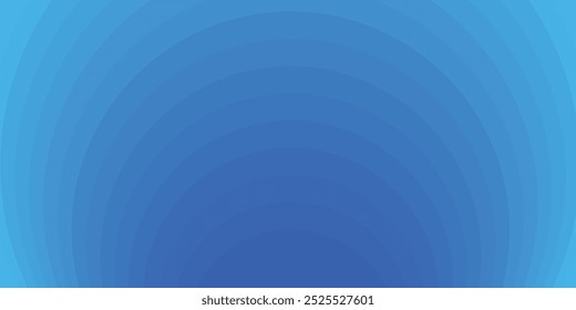 Abstract Dark Blue Minimalist Gradent Banner, Modern Style Geometric Background, Spring. Summer. Sea.