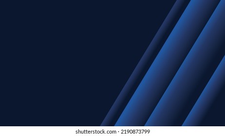 Abstract dark blue modern business vector background. Vector illustration design for presentation, banner, cover, web, flyer, card, poster, wallpaper, texture, slide, magazine, and powerpoint