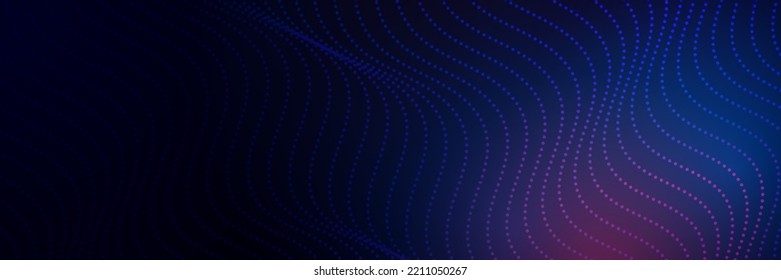 Abstract dark blue modern futuristic science technology hi tech digital abstract dark blue colorful design banner background. Vector abstract graphic design banner pattern background web template.