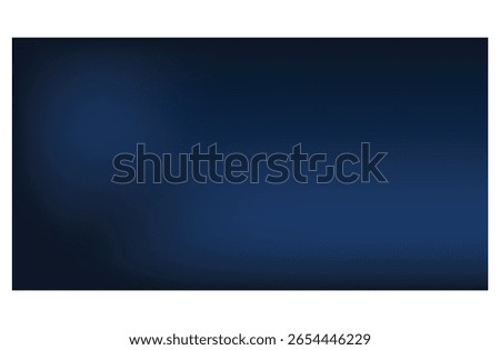 Abstract Dark Blue Navy Gradient Background with Midnight Color Transitions