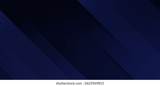 Abstrato azul escuro sobrepor fundo futurista. Papel simples sobrepor formas padrão fundo. Vetor Eps10