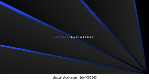 Fondo abstracto de capa de papel azul oscuro