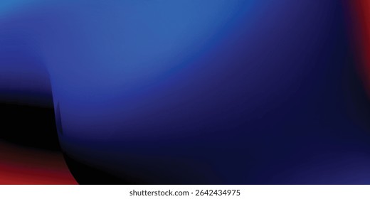 Abstract dark blue and red gradient background. Vector illustration.

