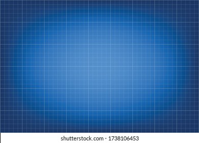 Abstract dark blue reflection and and white mesh pixels.
Grid lines on a screen for measuring oscilloscope traces.
Dark colors squares background pattern for design.
Paper blueprint backdrop. - vector