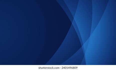 Abstract dark blue shapes background with wave and modern technology geometric pattern. Vector abstract graphic design banner pattern presentation background web template.