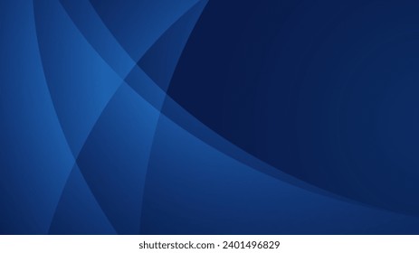 Abstract dark blue shapes background with wave and modern technology geometric pattern. Vector abstract graphic design banner pattern presentation background web template.