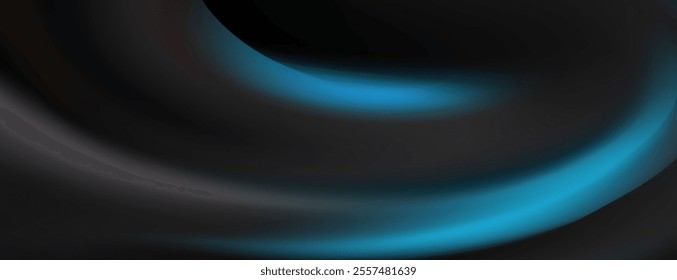 Abstract Dark Blue Swirl Gradient Background Design Image