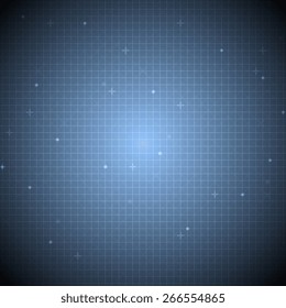 Abstract dark blue tech background