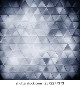 Abstract Dark Blue Triangle Background Pattern