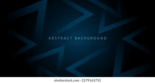 Abstract dark blue triangle pattern background. Simple and elegant pattern. Eps10 vector