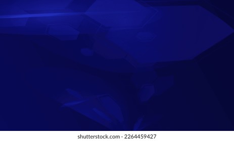 Abstract dark blue vector design