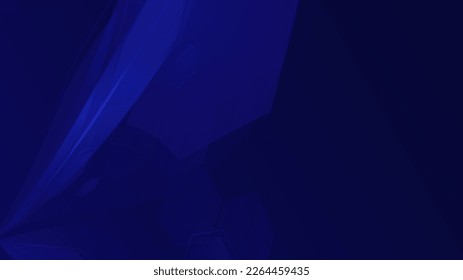 Abstract dark blue vector design