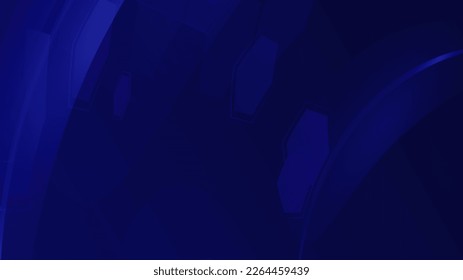 Abstract dark blue vector design