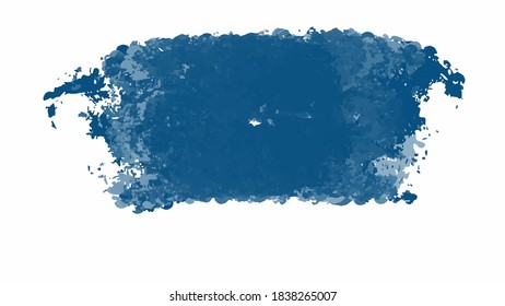 Abstract dark blue watercolor background with space for text or image