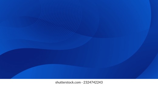 abstract dark blue wave background 