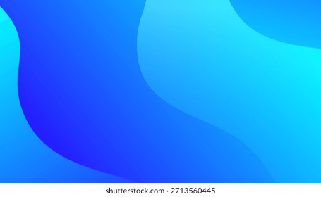 Abstractas fondo azul oscuro de las ondas. Ilustración creativa para el cartel, Web, aterrizaje, página, cubierta