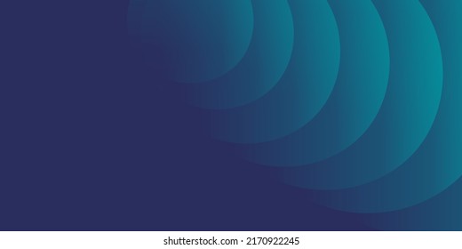 Abstract Dark Blue Wavy, Bubbly Round 3D Geometric Shapes, Circles Pattern Background Design in Editable Vector Format, Base for Covers, Posters, Placards, Web Site Designs