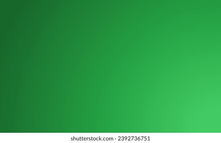 abstract dark and bright green gradient background. simple smooth graphic design wallpaper template. suitable vector for digital, decoration, backdrop, banner, web, flier