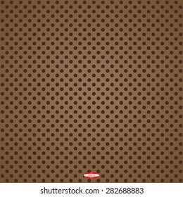 abstract dark bronze metallic pattern with copper metal texture on rust background. vector illustration