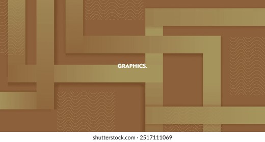 Abstract dark brown background with geometric square shape elements. Colorful brown design. elegant simple concept.