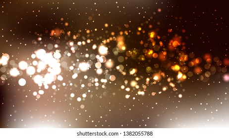 Abstract Dark Brown Defocused Background