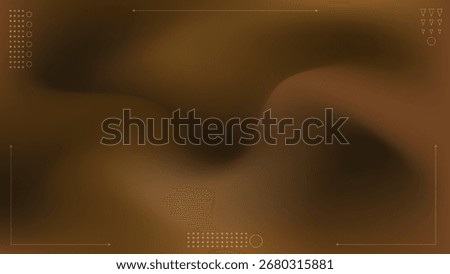abstract dark brown  liquid background design