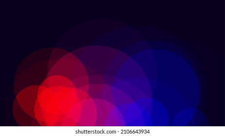 Abstract Dark Bubbly Background - Vector Design