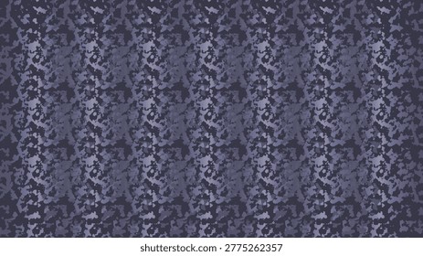 Abstract dark camouflage style pattern with irregular shapes and textured appearance. Seamless modern background ideal for military, fashion, and digital design use.