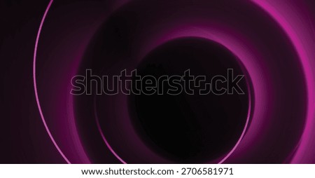 Abstract Dark Center, Pink Spirals, Rounded Shapes, Glowing Edges for Modern Design, Perfect for backgrounds or artistic projects, the gradient effect is very attractive