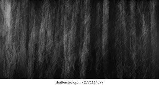 Abstract Dark Charcoal Texture with Vertical Chalky Scratches and Gritty Smudge Details
