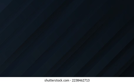 Abstract Dark Color Background 3d Diagonal Shape. Geometric Striped Pattern Texture. Vector Illustration