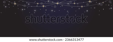 abstract dark color background of bokeh and star lights or bubbles.